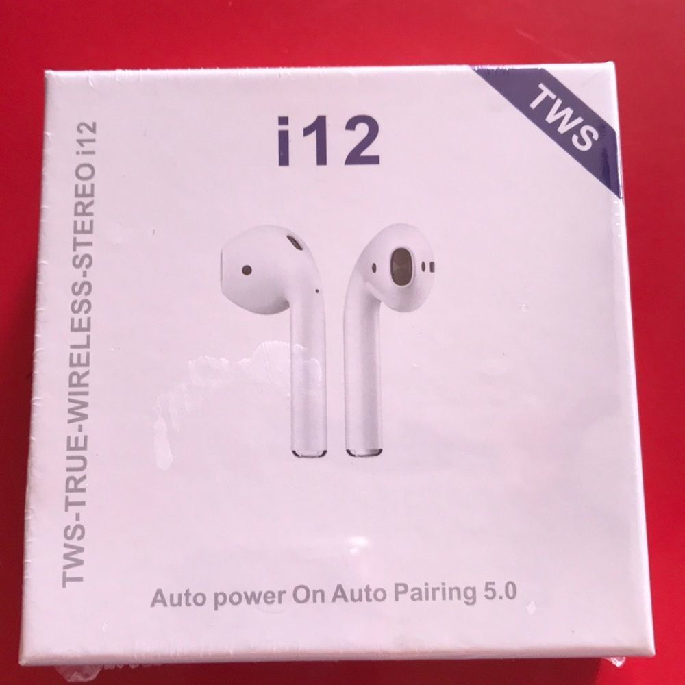 NIB TWS i12 wireless earbuds